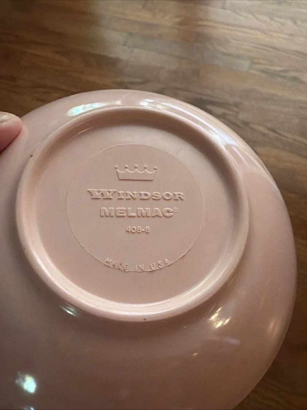 Windsor Melmac Vintage Pink Bowl set of 4